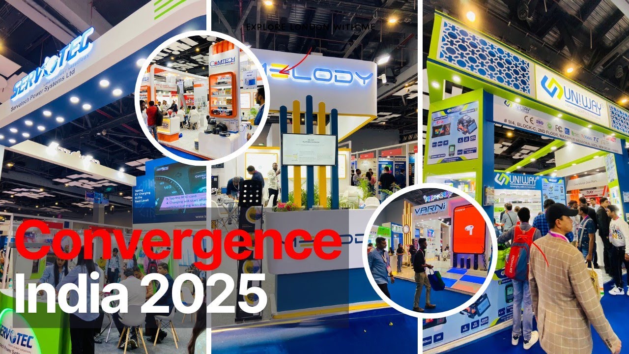 Spectra Creatives at Convergence India 2025 | Stunning Exhibition Stands Designed & Built #event