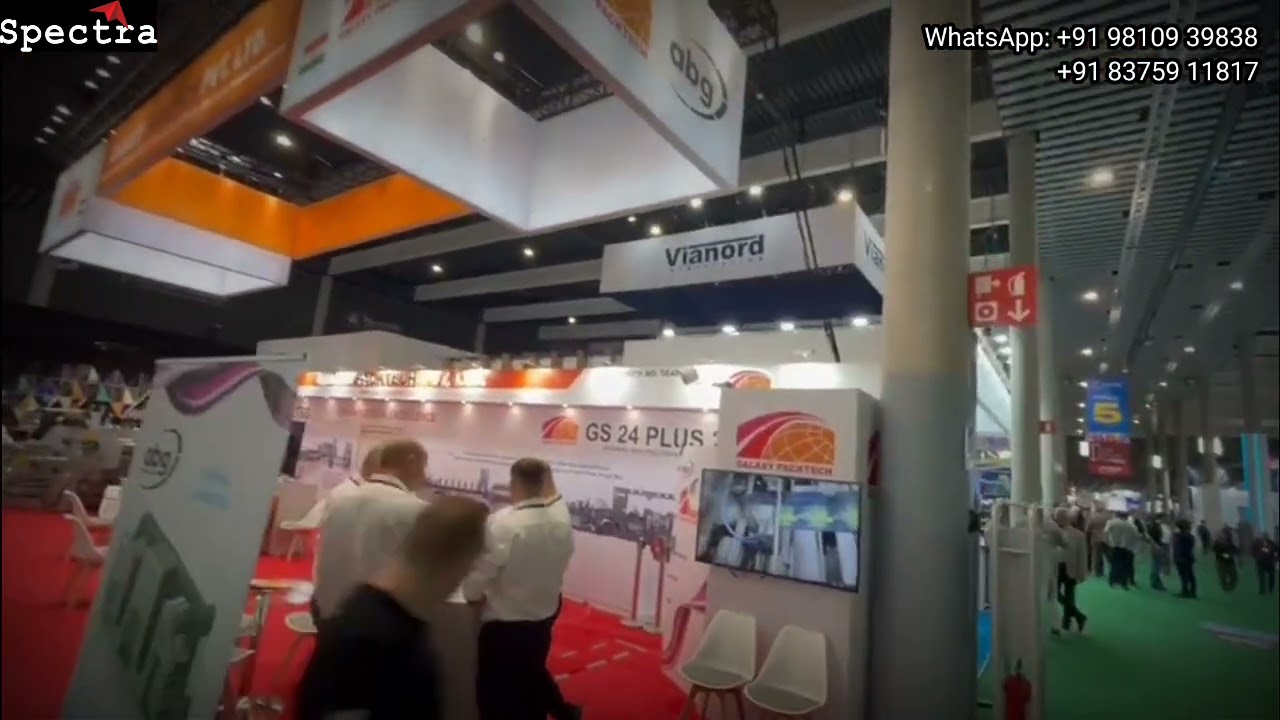 Spectra Exhibitions at Labelexpo Europe 2025 | Exhibition Stand Designers in Barcelona