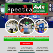 Spectra Creatives stands tall as a leading exhibition stand design and build company.