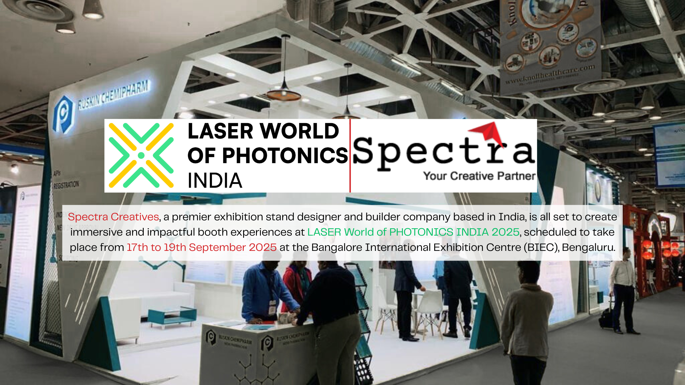 Spectra Creatives at LASER World of PHOTONICS INDIA 2025