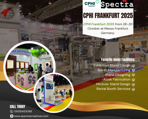 Premium exhibition booth design company in India with worldwide delivery - Custom exhibition stand designers