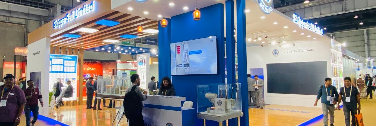 exhibition stand designers and builders at elecrama 2025