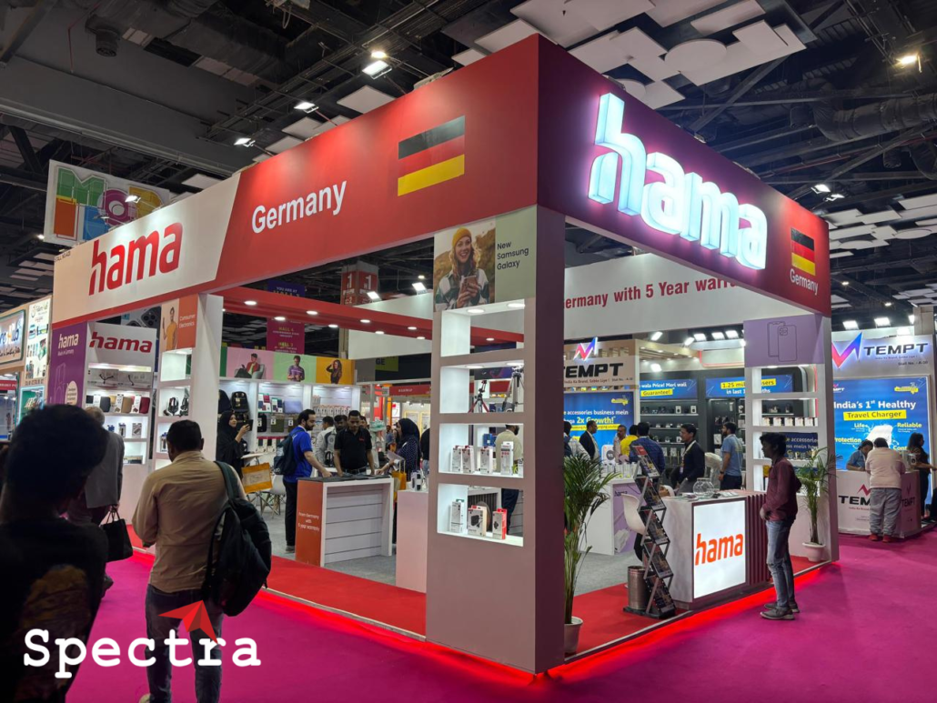 Exhibition Stand Design And Build Company At Convergence India || Spectra Creatives