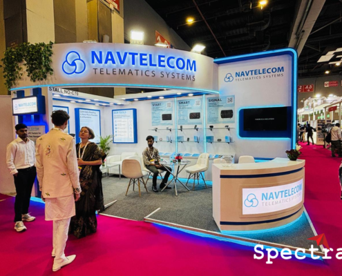 Custom Stands At Convergence 2025 || Spectra Creatives Best Exhibition Booth Designed And Built At Convergence India - Spectra Creatives