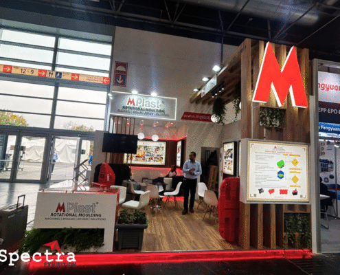 k-show-2025-expo-dusseldorf-germany Trade Show Booth Design Company - Designed Stands At Kshow Germany 2025 Spectra Creatives