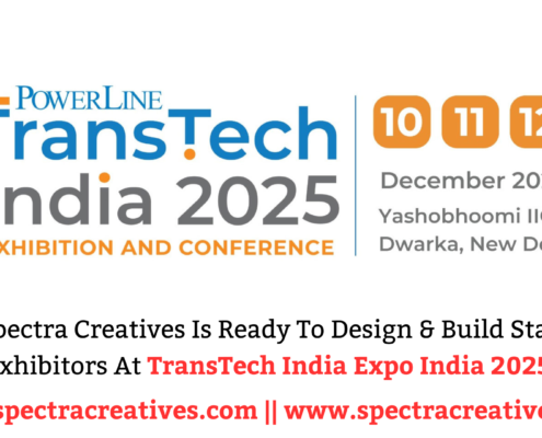 Exhibition Stand Design And Build Company At TransTech India 2025 - Spectra Creatives Solutions