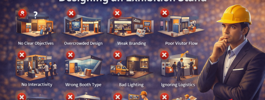 Mistakes to Avoid While Designing an Exhibition Stand