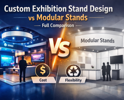 Custom Exhibition Stand Design vs Modular Stands