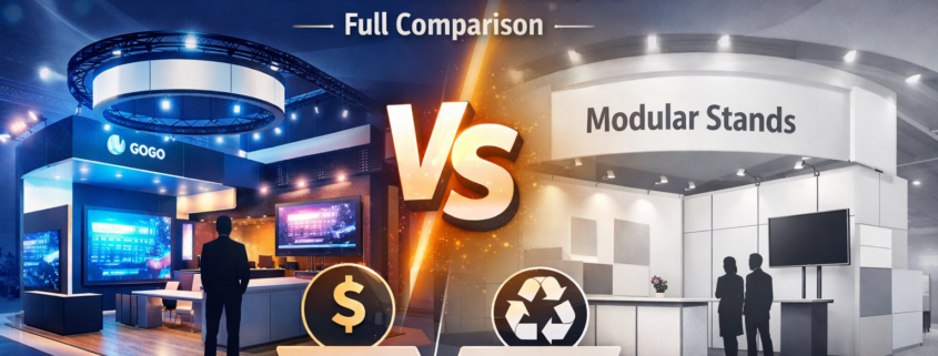 Custom Exhibition Stand Design vs Modular Stands