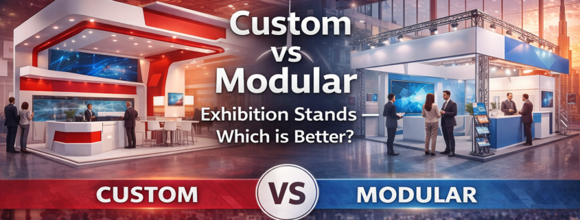 Custom vs Modular Exhibition Stands