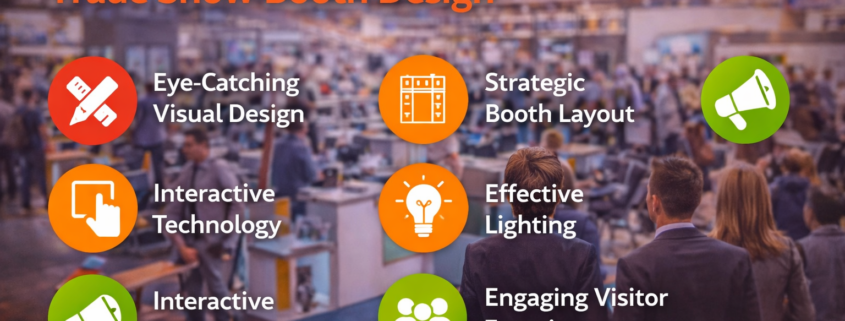 Key elements of a trade show booth