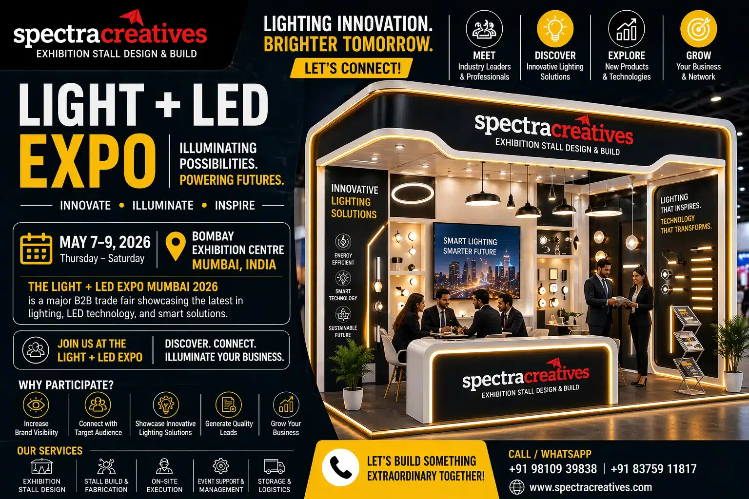 Light + LED Expo | Exhibition Stall by spectracreatives