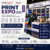 exhibition stand for Print Expo printing machinery exhibition in Chennai