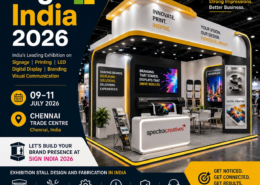 Sign India 2026 Exhibition Stall Design