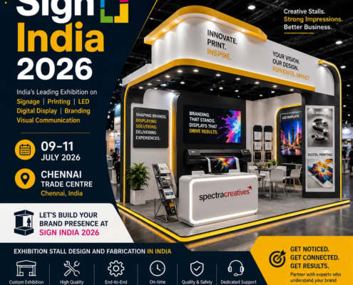 Sign India 2026 Exhibition Stall Design