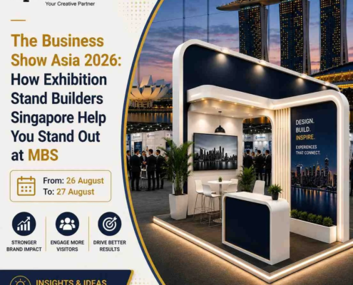 Business Show Asia 2026 exhibition stand design at Marina Bay Sands
