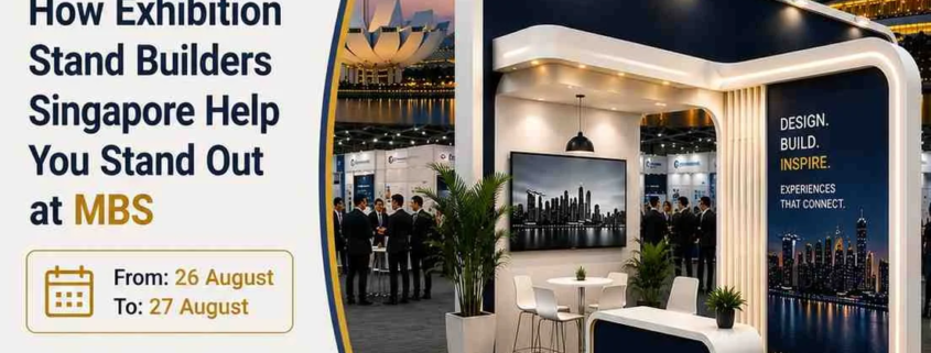 Business Show Asia 2026 exhibition stand design at Marina Bay Sands