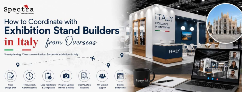 How to Coordinate with Exhibition Stand Builders in Italy