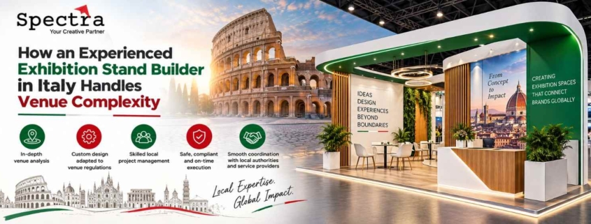 How an Experienced Exhibition Stand Builder in Italy Handles Venue Complexity